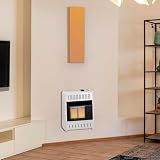 ProCom Heating Natural Gas Ventless Infrared Plaque Heater With Base Feet - 10,000 BTU, T-Stat Control - Model# MN100TPA-B